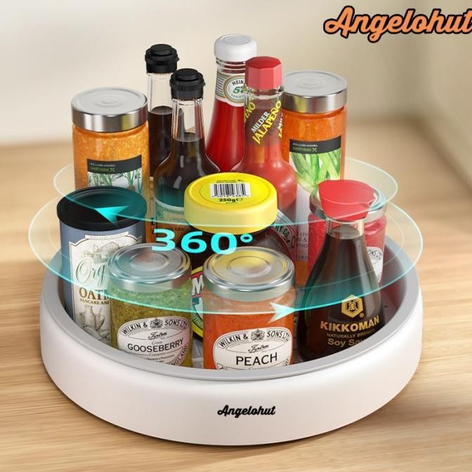 

angelohut s15001 piring putar untuk bumbu / botol kecap dan buah termurah