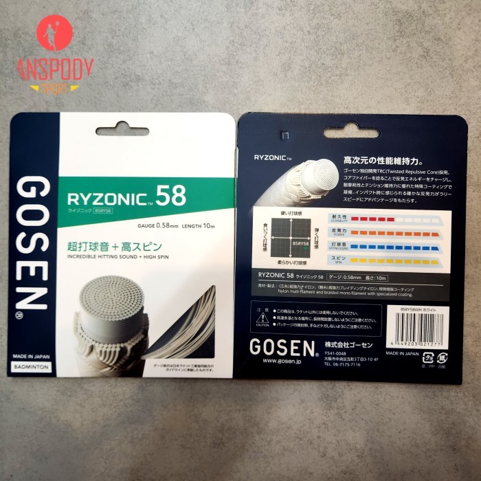 SENAR BADMINTON GOSEN RYZONIC 58