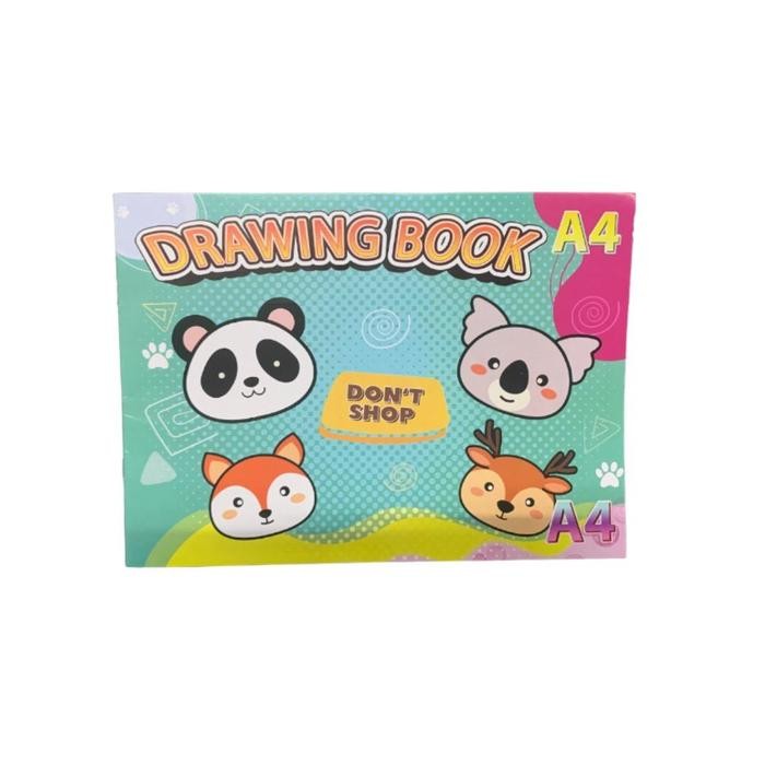 

TERLARIS KEDAIBUTIK BUKU GAMBAR MEWARNAI FANCY A4 BUKAN KECIL SATUAN 1PC / DRAWING BOOK - BUKU