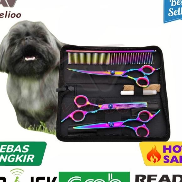 Gunting Groong Rambut Anjing Ucing Pet Cior Et