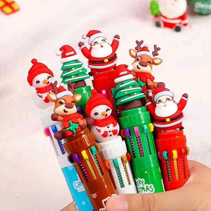 

TERMURAH PULPEN WARNA 10IN1 EDISI NATAL STATIONERY ALAT TULIS