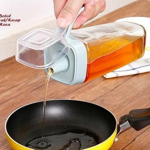 

botol minyak goreng / kecap bahan kaca termurah