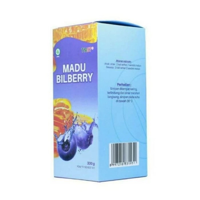 

ORIGINAL Madu Bilberry TN 300 ml Untuk Kesehatan Mata PREMIUM