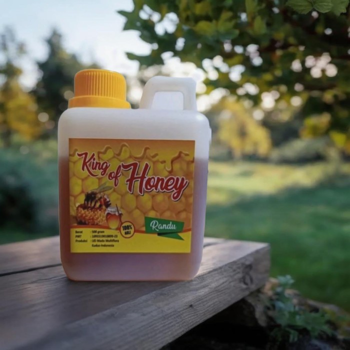 

ORIGINAL Madu Murni King Of Honey 500 gram PREMIUM
