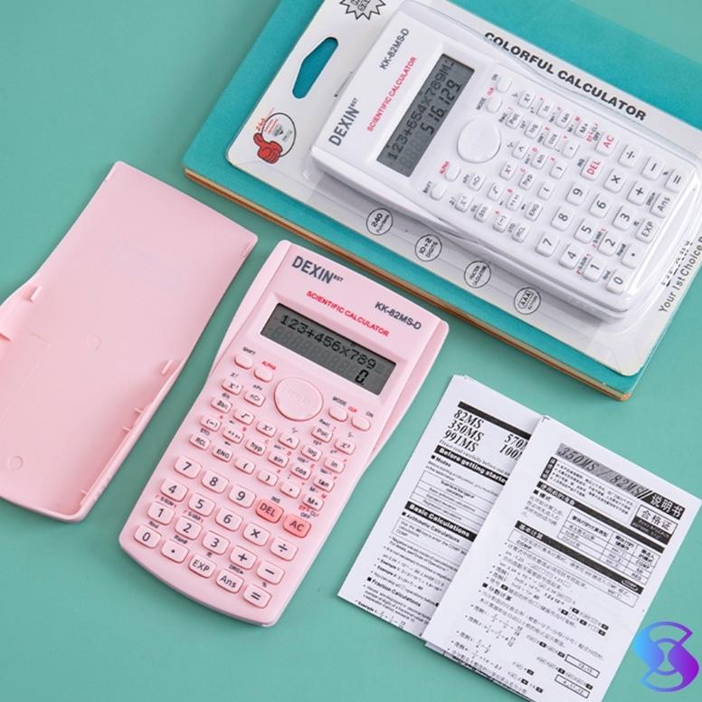 

SPECIAL Kalkulator Color Function Scientific Kalkulator 24 Fungsi Kalkulasi 3 Warna 1700 scientific calculator ma-4