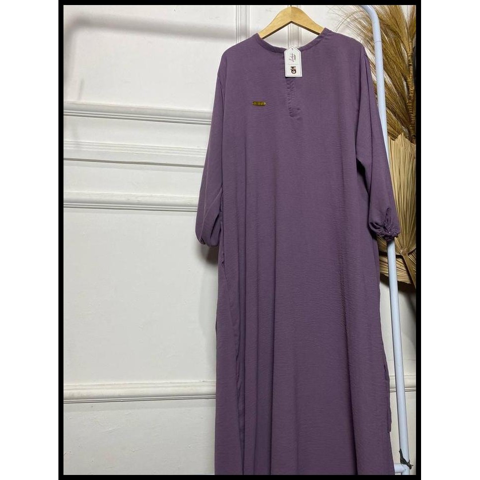 Terlaris Paket Usaha 2 Pcs Gamis Cringkel Semi Abaya Jumbo Ld 130 Cm/Gamis Jumbo Ld 130 / Gamis Polo
