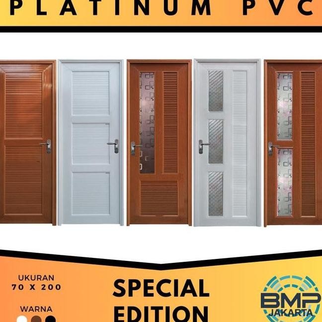 Pintu Kamar Mandi Pvc Platinum Vjstore12