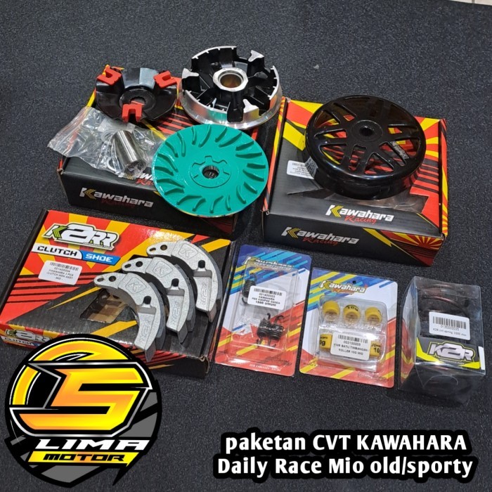 CUCI GUDANG PAKETAN KIRIAN CVT KAWAHARA DAILY RACE MIO OLD SPORTY SOUL KARBU NOUVO KODE 751