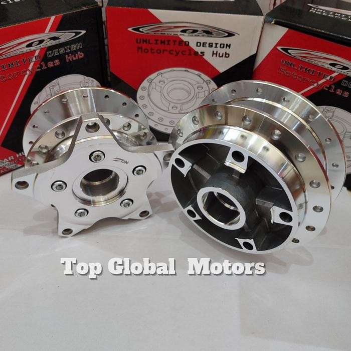 Tromol MX King Mx135New Sepasang Chrome Tromol Mx New Mx King Chrome Motorcycle