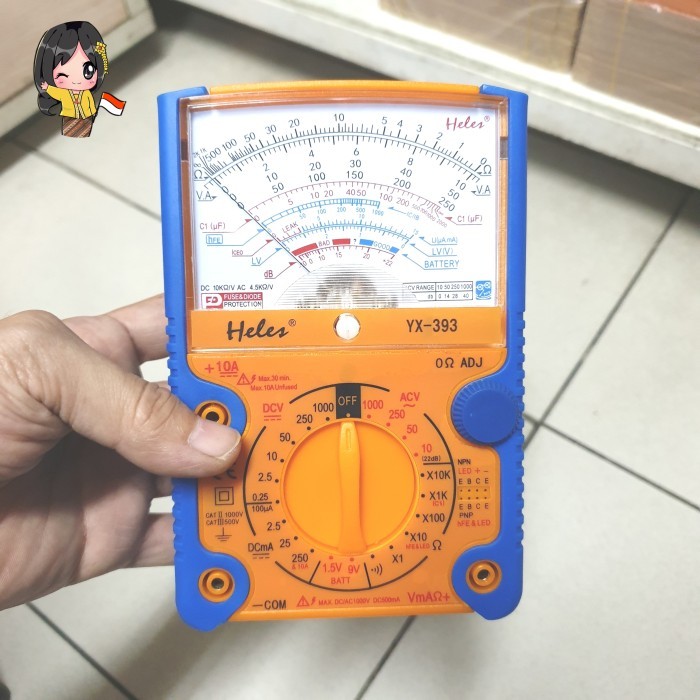 TERBARU HELES YX 393 Multimeter