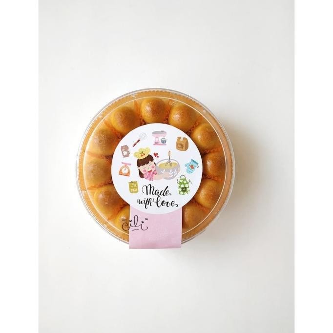 

yang dicari] (SN06) stiker made with love untuk toples 250gr/350gr (uk 7x14cm)