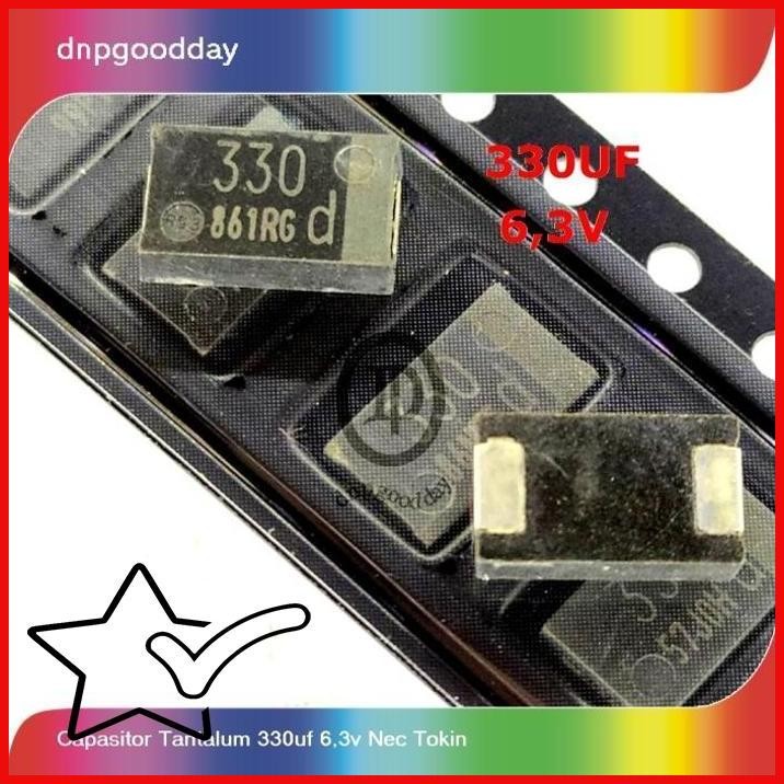 [DNP] CAPASITOR TANTALUM 330UF 6,3V NEC TOKIN