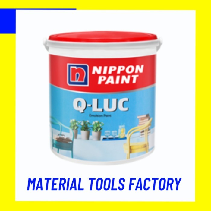 New Cat Tembok Qluc 20Kg / Cat Tembok Q-Luc 20Kg / Cat Dinding Putih Best Seller