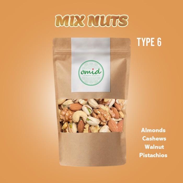 

Promo Mix Nuts Type 6 - Kacang Campur Cod