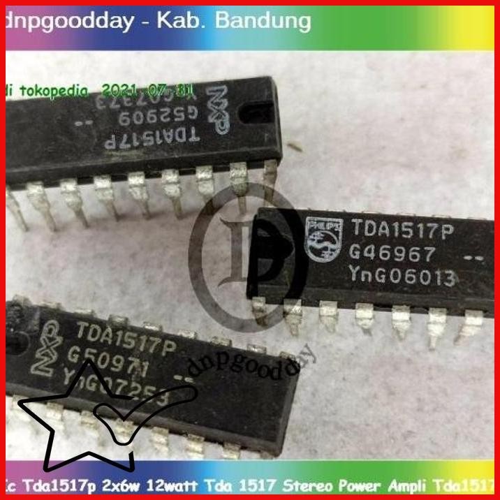 [DNP] IC TDA1517P 2X6W 12WATT TDA 1517 STEREO POWER AMPLI TDA1517