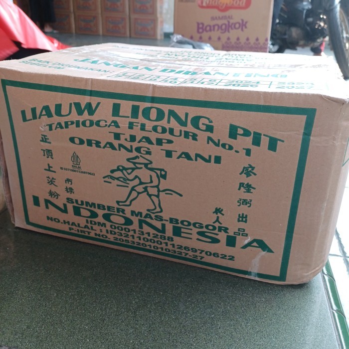 

BARANG TERLARIS Tepung Tapioka Liauw Liong Pit 1 Kg X 10 Pcs Kartonan