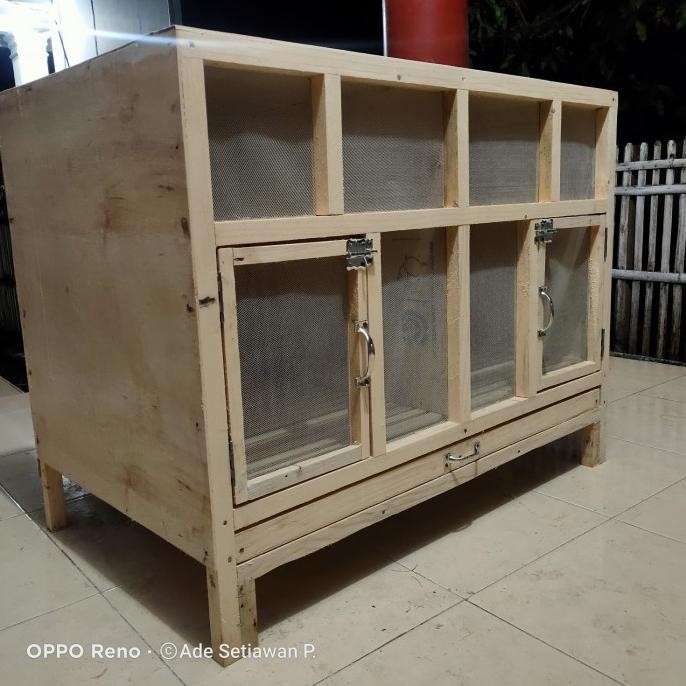 kandang ayam kate 2 pintu