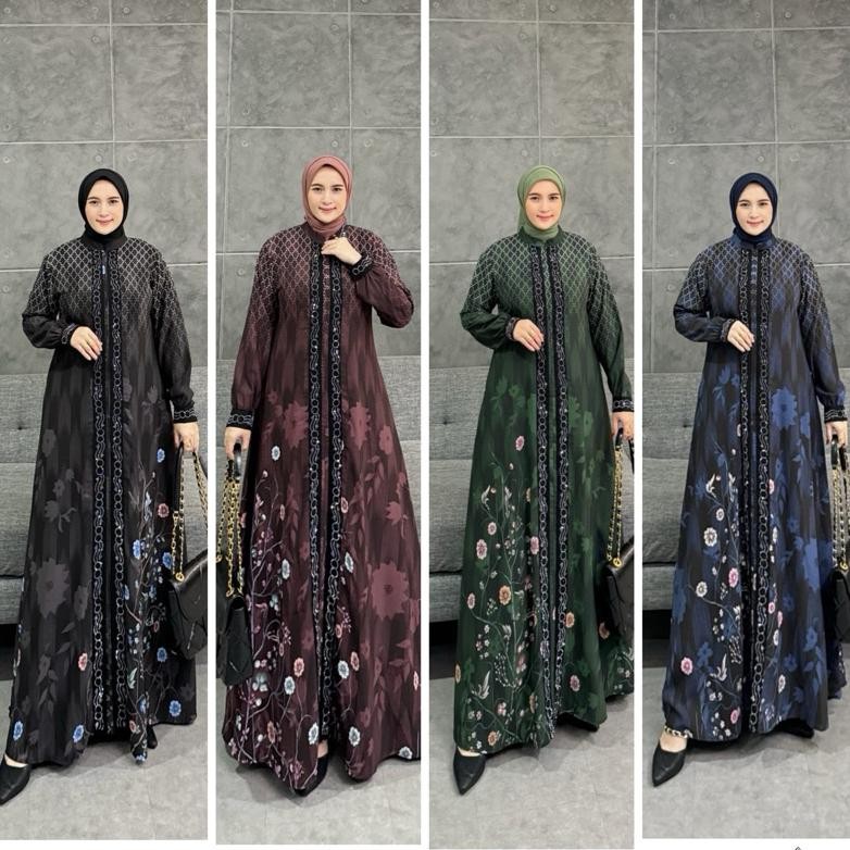 MUSLIM - Gamis Arsyla terbaru khidmat  - Gamis Arsyla terbaru busui - Gamis abaya terbaru TERLARIS