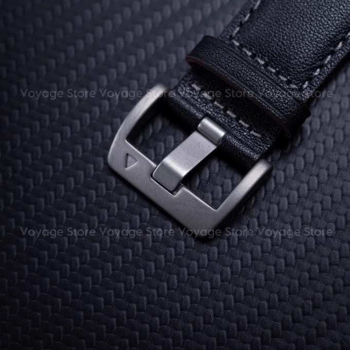 [PROMO][FREE ONGKIR] Gun Metal Genuine leather strap Kulit Apple watch Ultra 2 1 iwatch 8 7 [TERMURA