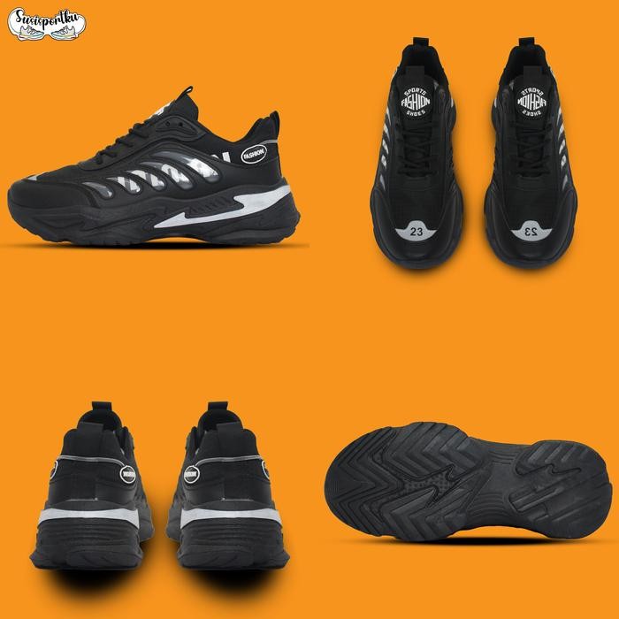 Sepatu Sneakers B And Y And M Ori Seri Zb76 Af-1
