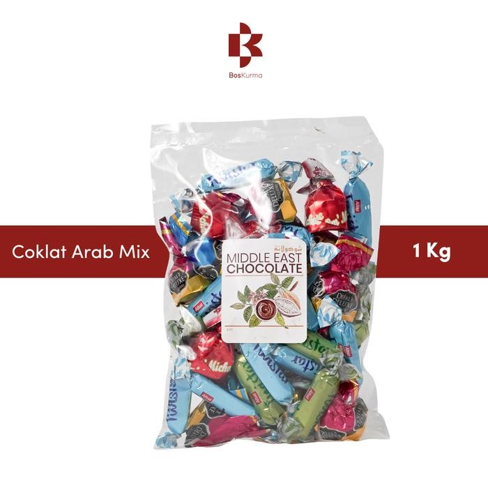 

Coklat Arab Mix 1 kg Cokelat Turki Mix Haji Umroh Chocolate Food Snacks Cemilan Manis Makanan