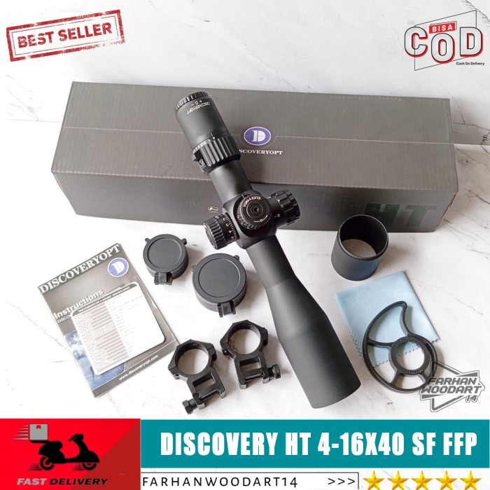 Telescope Discovery HT 4-16x40 SF Discoveryopt 4-16x40 Retikel Cerah