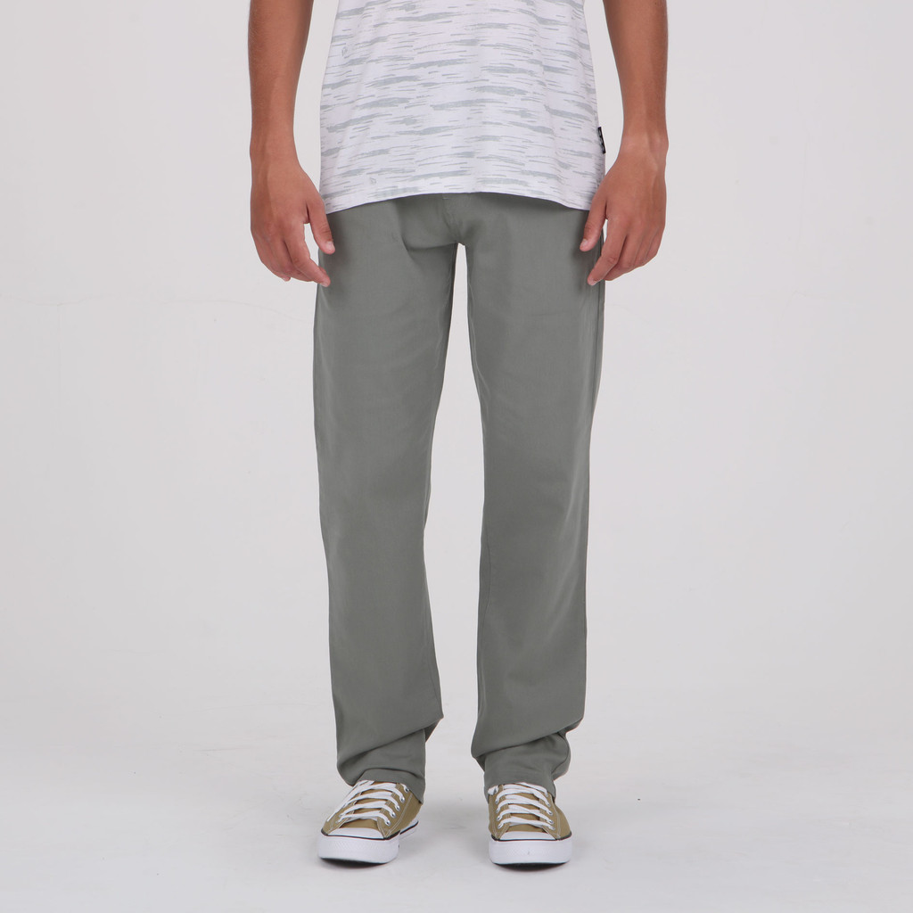 VOLCOM - MLP ENCINO 2 MODERN STRETCH PANTS AGAVE