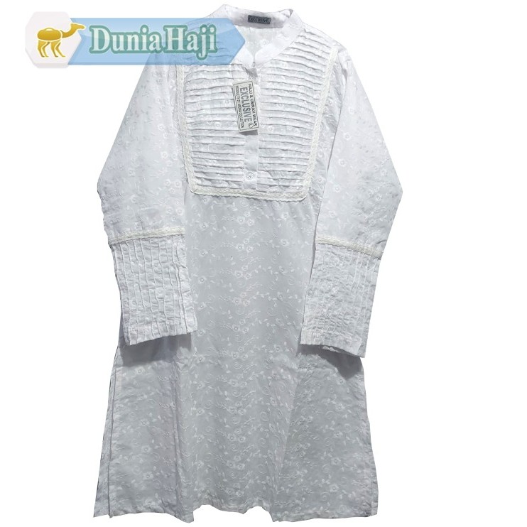 Baju Ihrom Setelan Wanita Dewasa Lengkap Exclusive Perlengkapan Haji