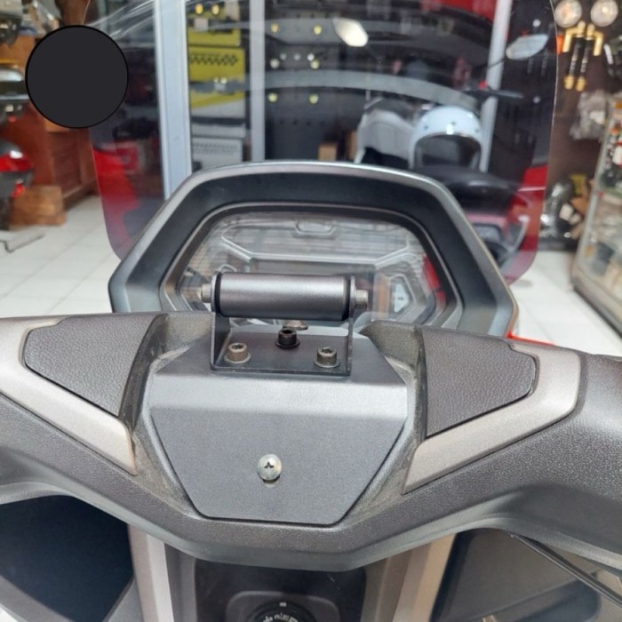 Paket Holder Gps Hp Nmax Neo S Nmax Turbo Phone Holder Bg Alumunium Stang Motor Braket Bracket