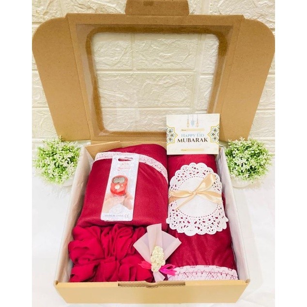 

Hampers Mukena/Hampers Wedding/Kado Pernikahan / Kado Ulang Tahun/