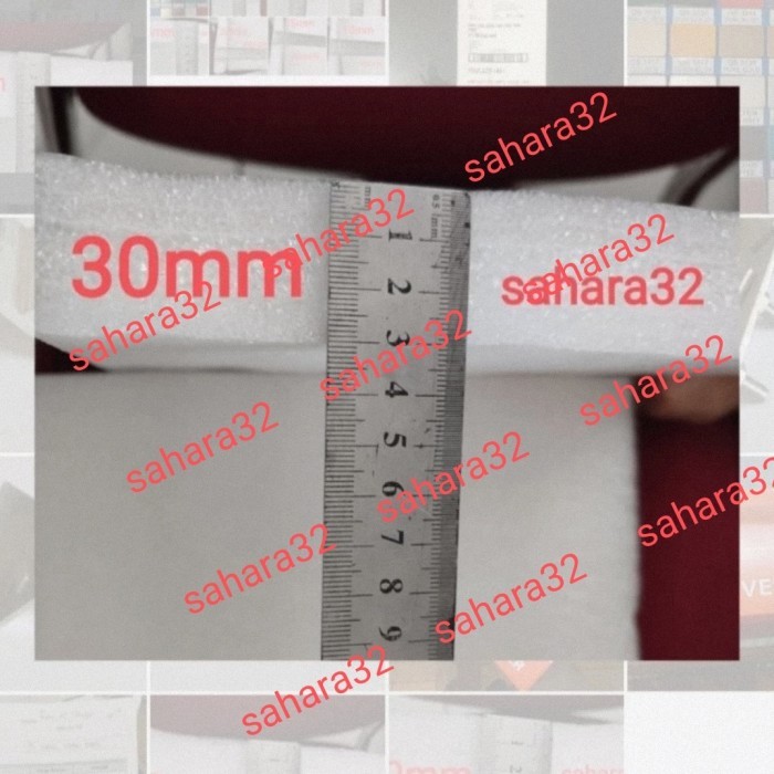 

Pe Foam / Foam Sheet / Polyfoam, uk.30mm x 1m - Per Meter Persegi
