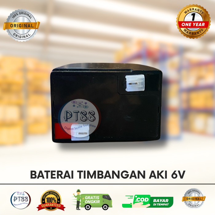 BATTERY TIMBANGAN 6VOLT / AKI KERI G 6VOLT / AKI TIMBANGAN 6VOLT