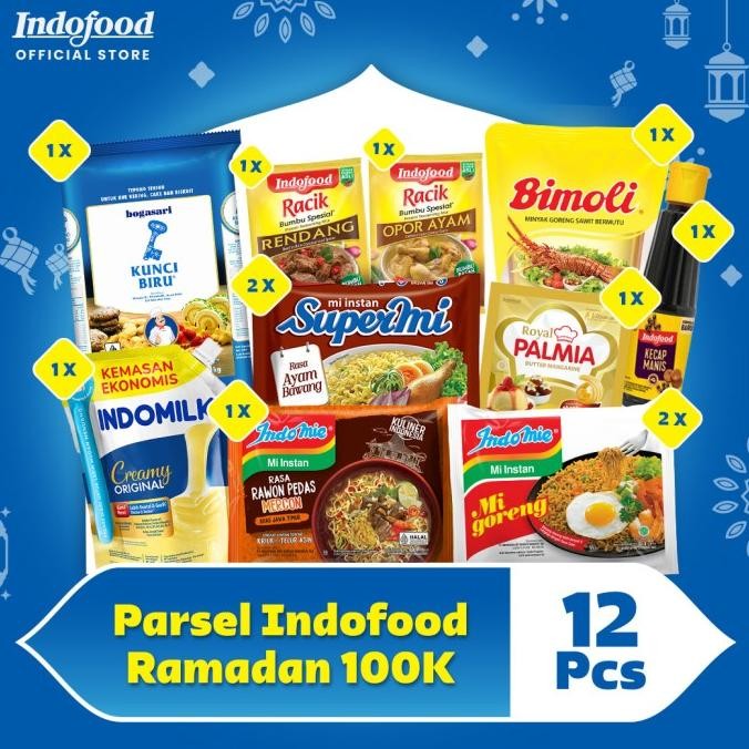 

PARSEL INDOFOOD RAMADAN 2025 - HAMPERS LEBARAN 100K