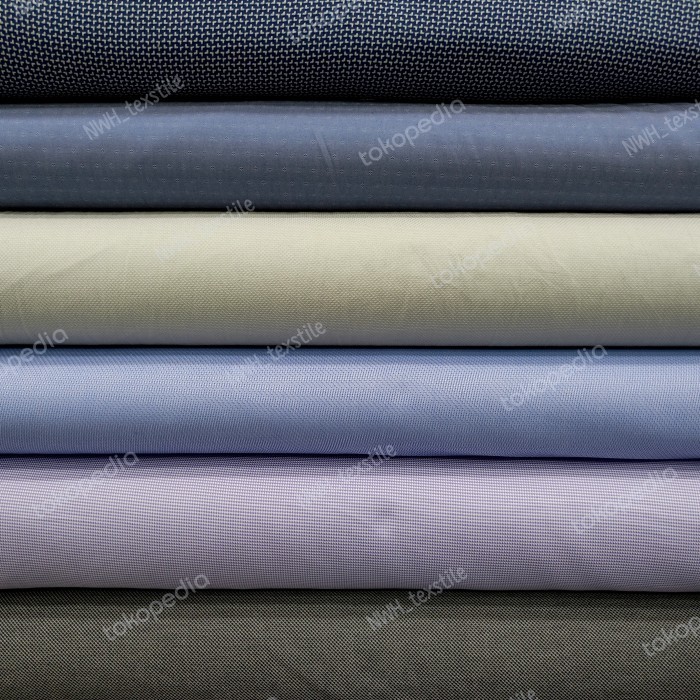 KAIN KATUN DOBY ITALY PREMIUM IMPORT BAHAN KEMEJA KOKO 004