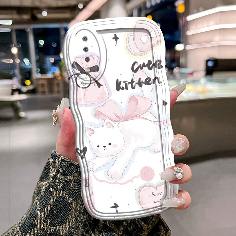 Casing Hp Untuk Samsung Galaxy A7 2018 Case hadiah anak kucing kasingg Cesing Kesing silikon Softcas