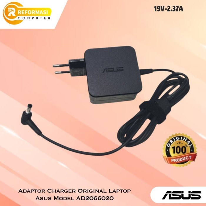 Adaptor Charger Original Laptop Asus Model AD2066020 (010LF) 19V-2.37A
