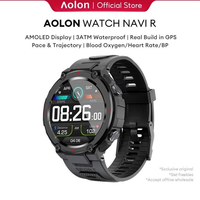 Aolon Smartwatch Navi R GPS Swimming IP68 Call Fitness Tracker