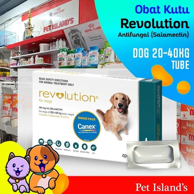 Obat Kutu Anjing - Revolution Teal Large Dog 20-40Kg 2ml