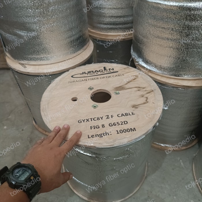 kabel fig 8 2 core 1km / kabel 2 core