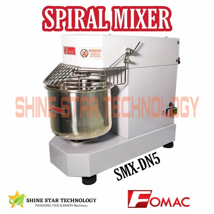 Fomac Spiral Mixer SMX-DN5  SMX DN5 Mesin Pengaduk Adonan