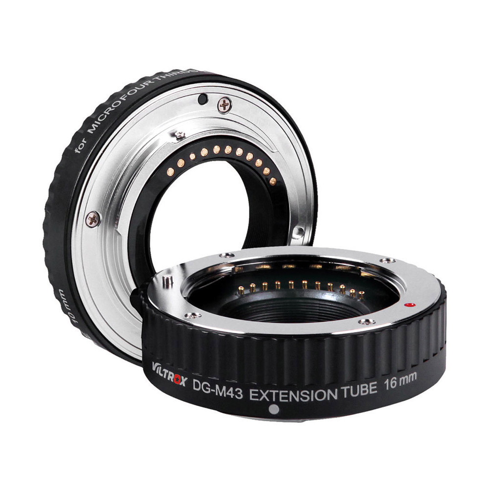 Baru Viltrox DG-M43 AF Lens Adapter Macro Extension Tube for Panasonic Olympus M4/3 Mirrorless Camer