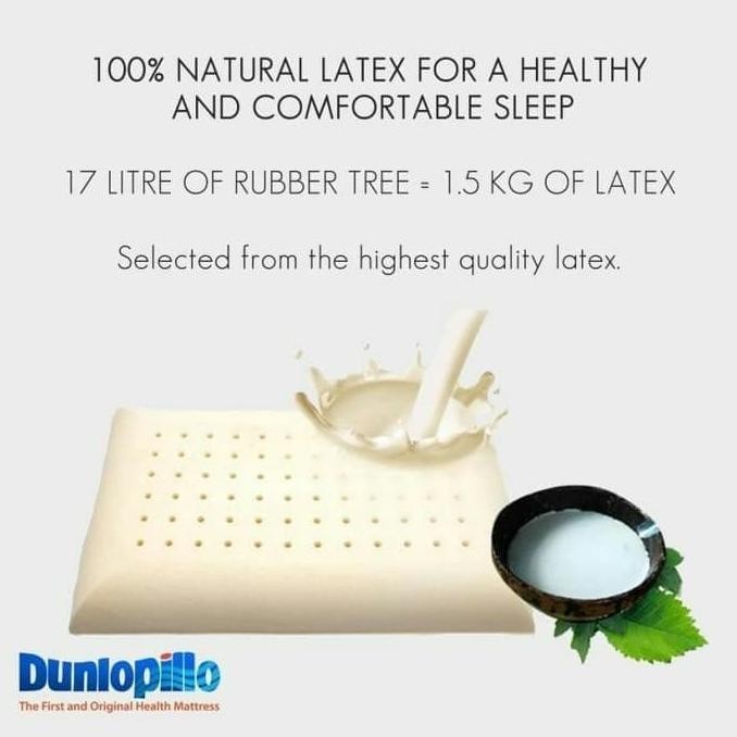 Promo Dunlopillo Pincore Latex Pillow | Bantal Latex