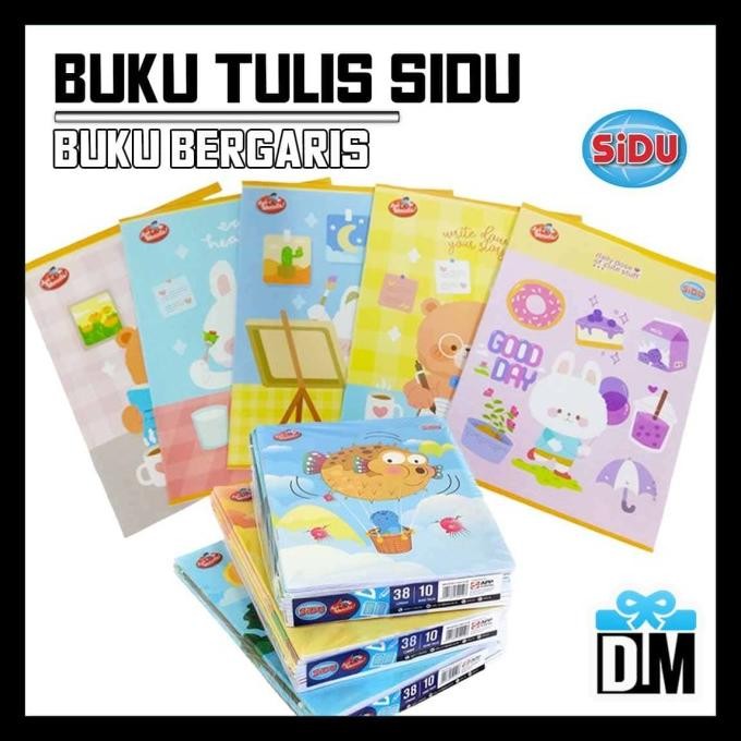 

Buruan serbu] Buku Tulis 100 dan 58 dan 38 Lembar Sekolah Anak SD SMP SMA Sidu Note