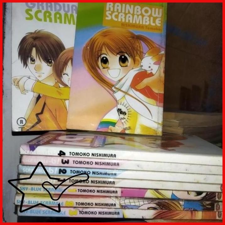 [KBB] Komik SCRAMBLE B + SKY BLUE SCRAMBLE. Paketan 9 komik komplit tamat