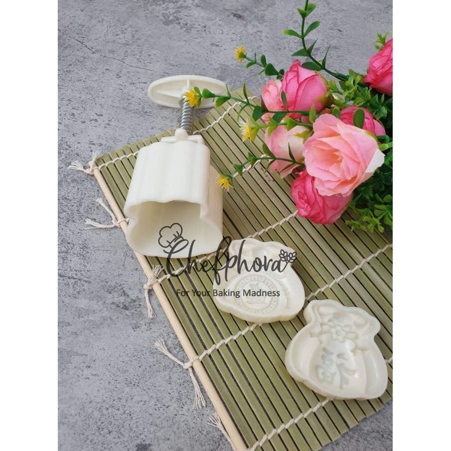 Sale Cetakan Nastar Taiwan Kantong Uang Yuan Bao Kue Bulan Mooncake Plunger