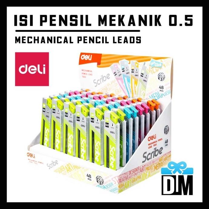 

}}}}}}] Isi Refill Ulang Pilot Pensil Mekanik Mechanical Pencil Leads 2B 0.5mm