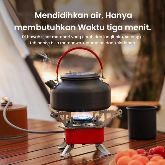 Columbia Kompor Camping / Gas Portable Oplos / Kompor Portable Mini / Kompor Gas Portable / Kepala