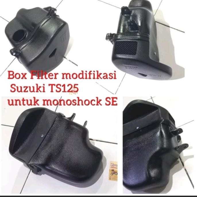 Box Filter monoshock SE Suzuki TS125 box filter modif Suzuki Ts125 box hawa Suzuki Ts125 box filter 