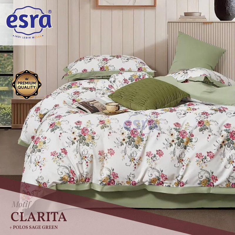 Bedcover & Sprei Premium Katun ESRA Motif Clarita