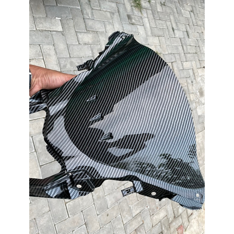 WINSHIELD PCX 160 CARBON GLOSYCover Windshield Depan Visor Pcx 160 carbon dasi pcx 160 carbon